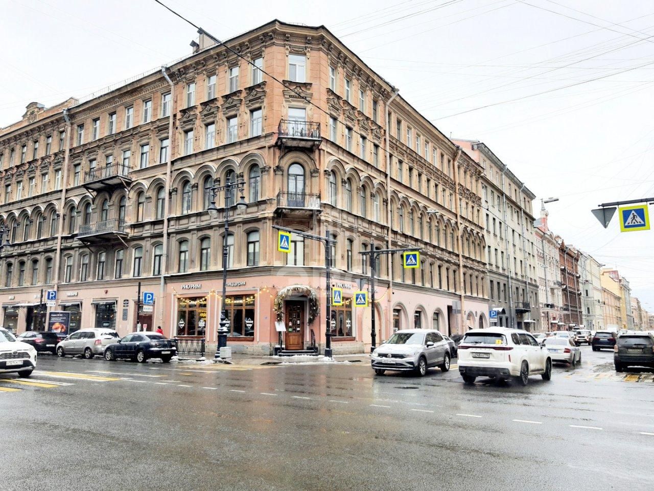 однокомнатная квартира в Санкт-Петербурге по адресу: Басков пер., 29