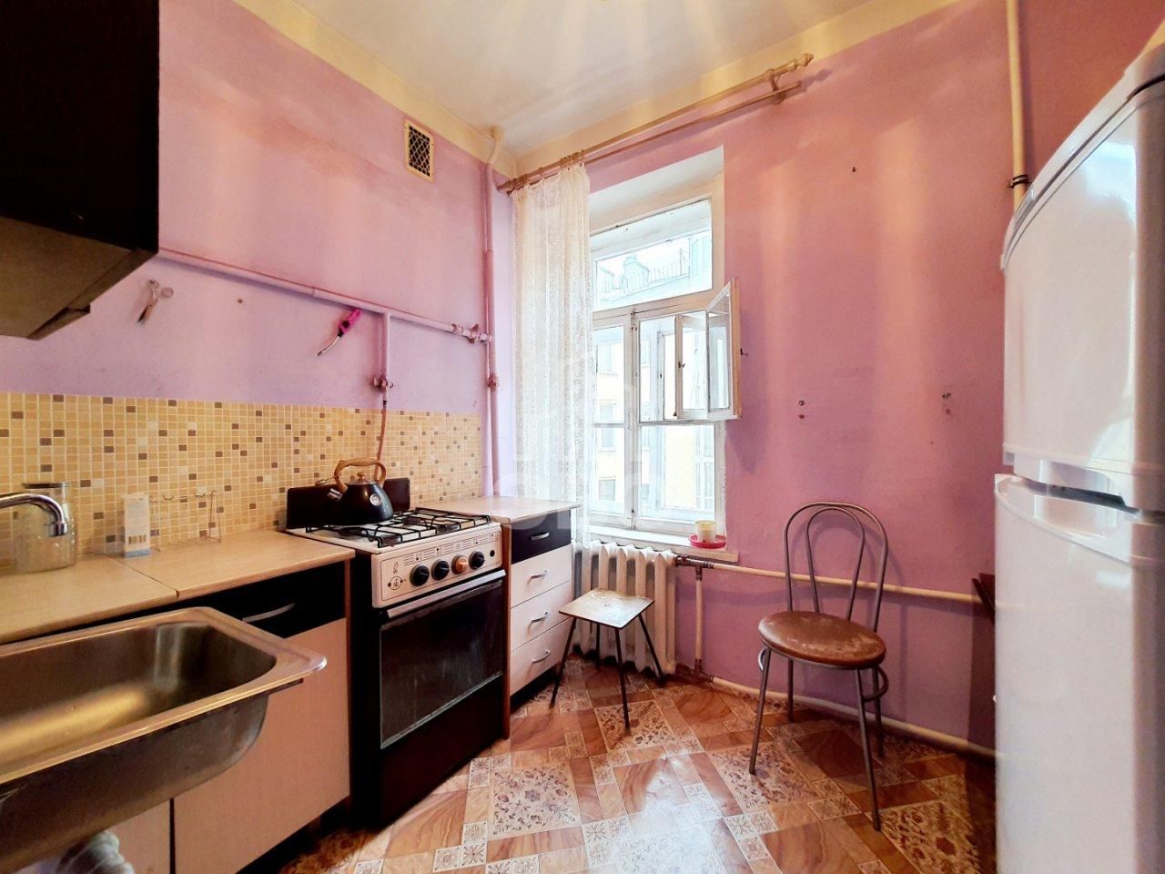 однокомнатная квартира в Санкт-Петербурге по адресу: Басков пер., 29