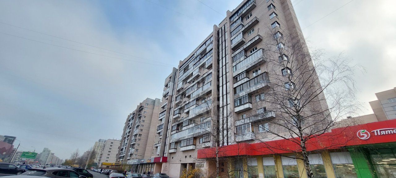 двухкомнатная квартира в Санкт-Петербурге по адресу: Просвещения проспект, 75