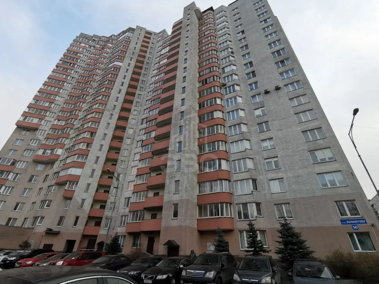 однокомнатная квартира в Санкт-Петербурге по адресу: Коммуны ул., 50