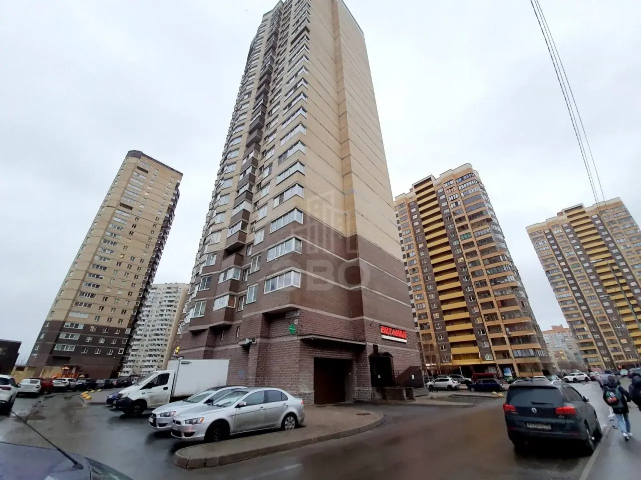 двухкомнатная квартира в Санкт-Петербурге по адресу: Кузнецова проспект, 14, к 1