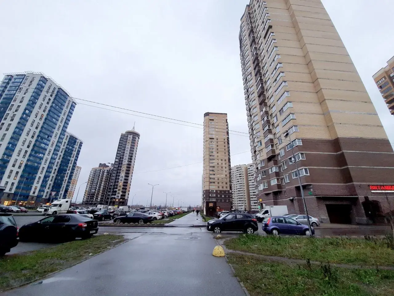 двухкомнатная квартира в Санкт-Петербурге по адресу: Кузнецова проспект, 14, к 1