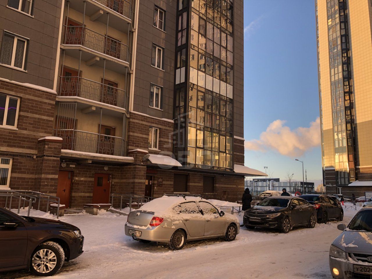 однокомнатная квартира в Санкт-Петербурге по адресу: Русановская ул., 17, к 3, литера А