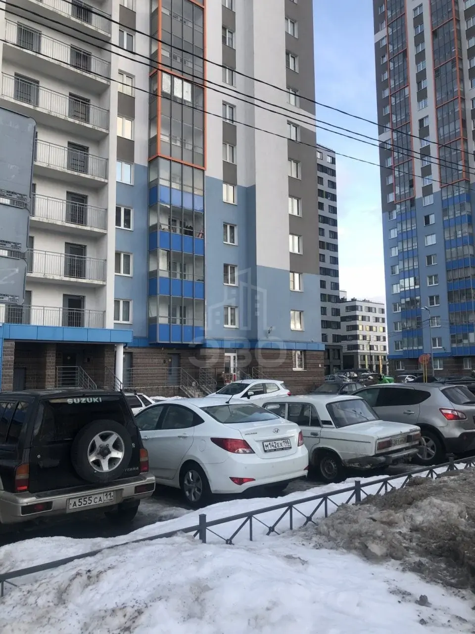 двухкомнатная квартира в Санкт-Петербурге по адресу: Витебский проспект, 99, к 2, литера А