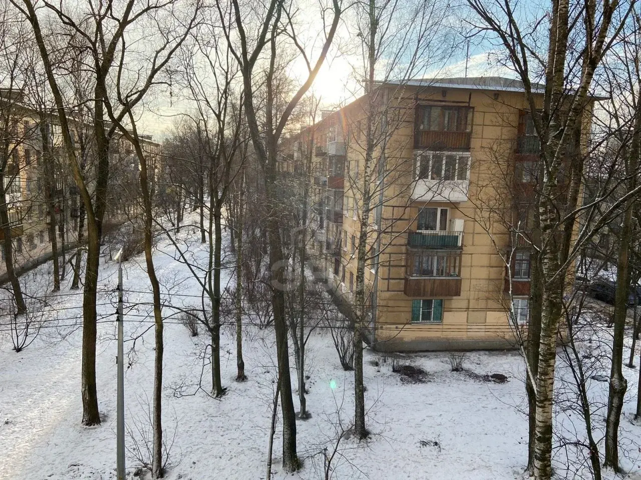 двухкомнатная квартира в Санкт-Петербурге по адресу: Ветеранов проспект, 152, к 1