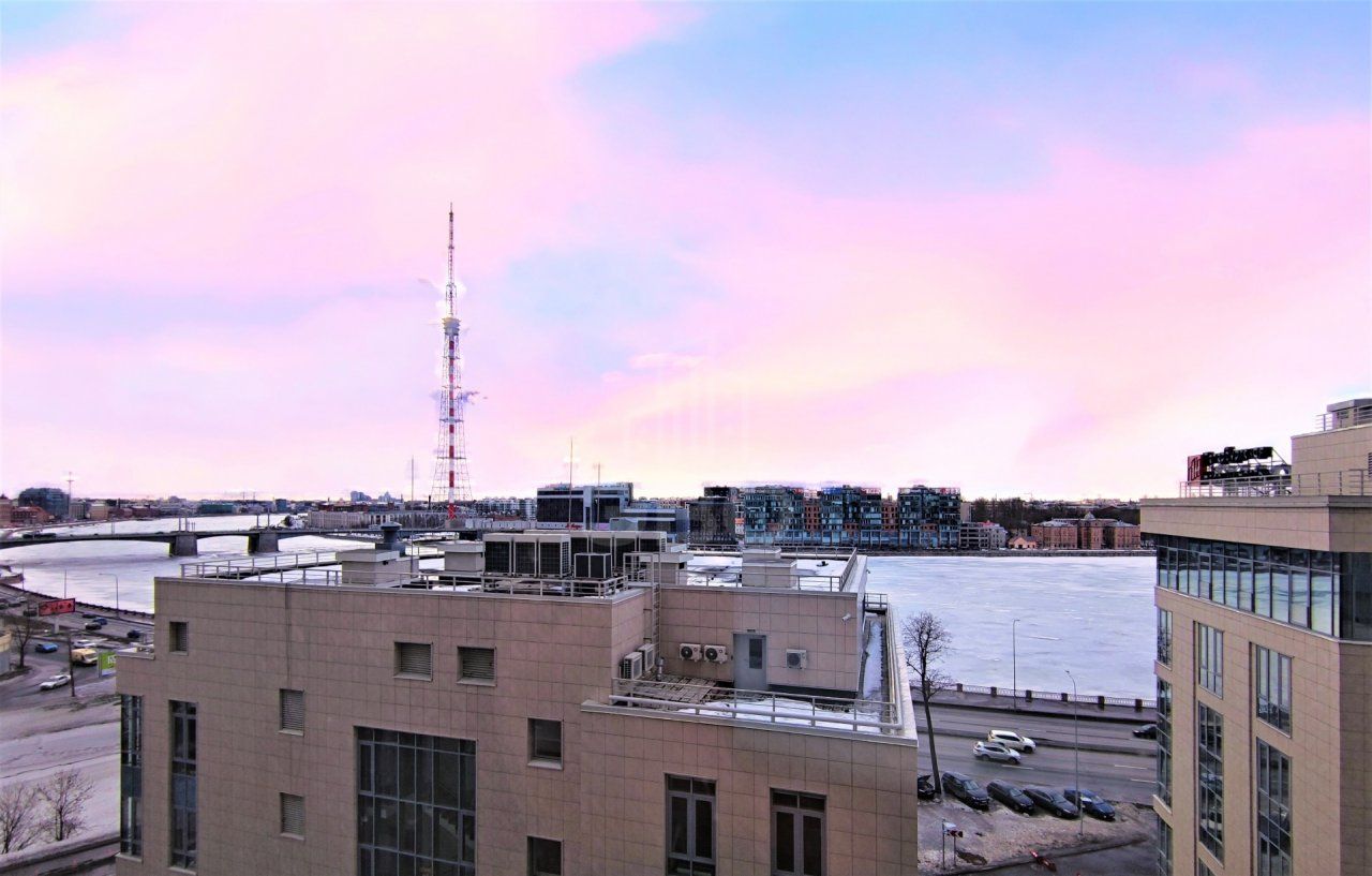 трехкомнатная квартира в Санкт-Петербурге по адресу: Ушаковская наб., 3, к 2, литера А