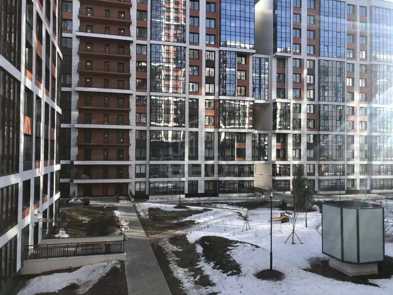 однокомнатная квартира в Санкт-Петербурге по адресу: Железнодорожный проспект, 14, к 1