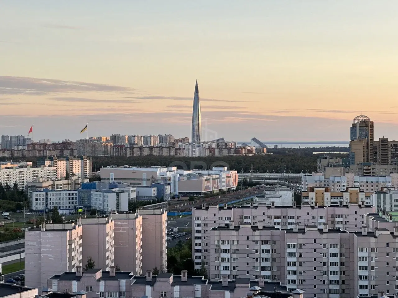 однокомнатная квартира в Санкт-Петербурге по адресу: Комендантский проспект, 53, к 1