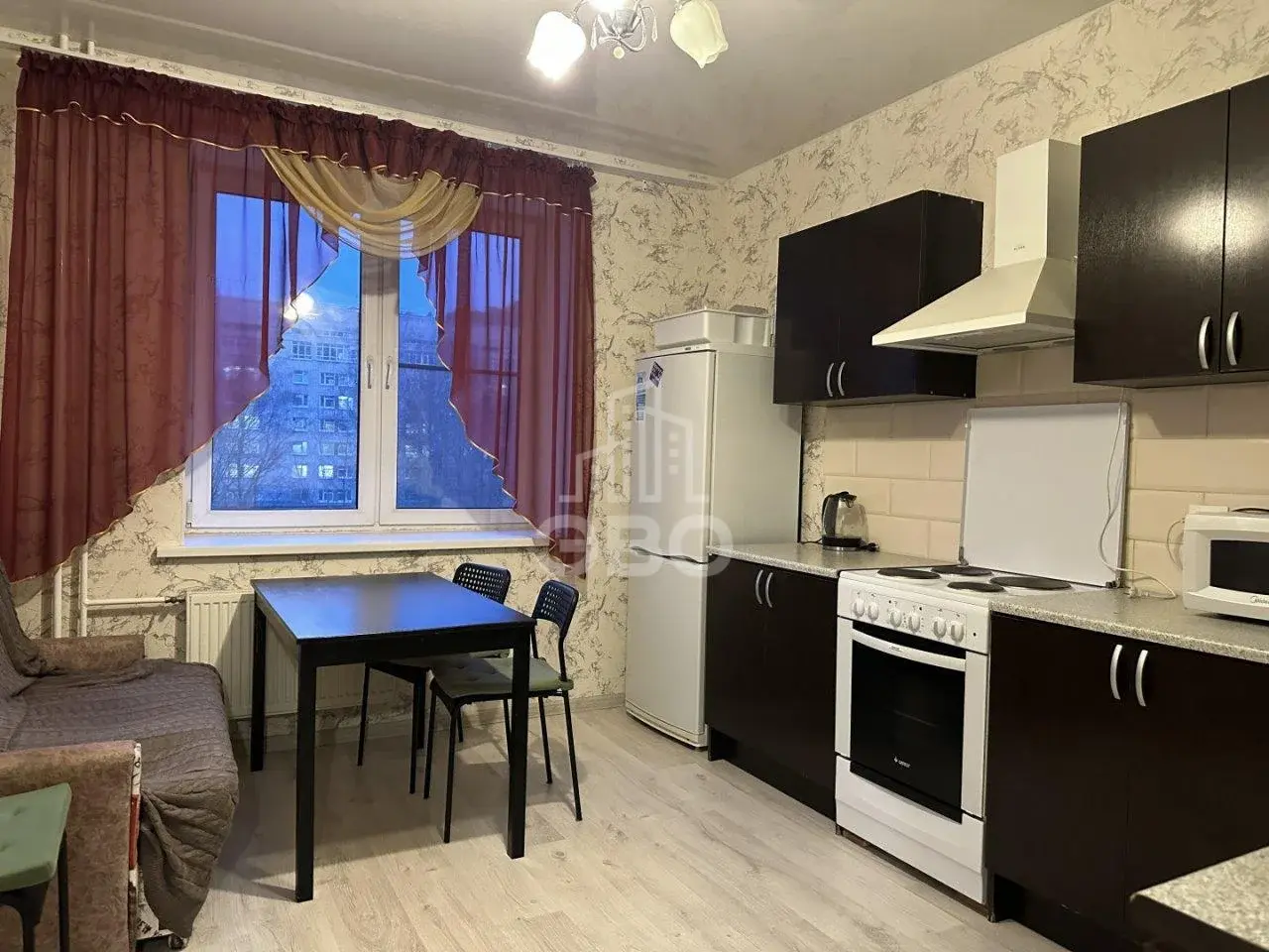 однокомнатная квартира в Санкт-Петербурге по адресу: Космонавтов проспект, 65, к 11