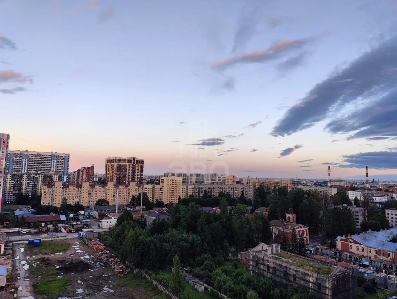 двухкомнатная квартира в Санкт-Петербурге по адресу: Богословская ул., 4, к 1