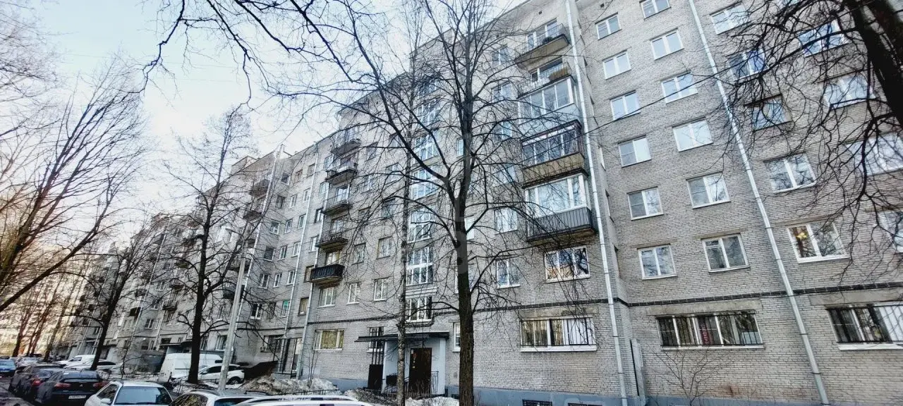 двухкомнатная квартира в Санкт-Петербурге по адресу: 2-й Муринский проспект, 34, к 1