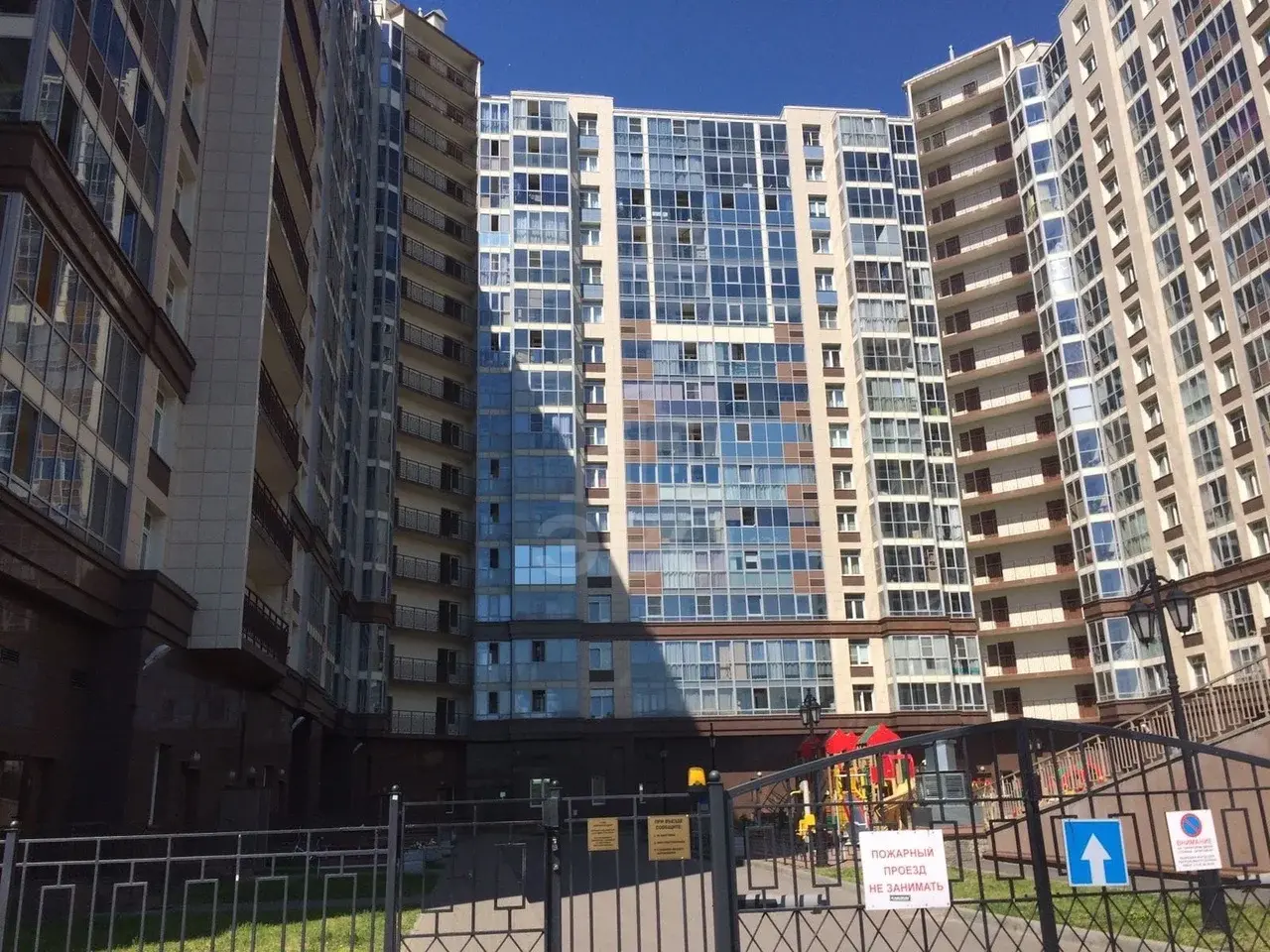 однокомнатная квартира в Санкт-Петербурге по адресу: Маршала Блюхера проспект, 9, к 2