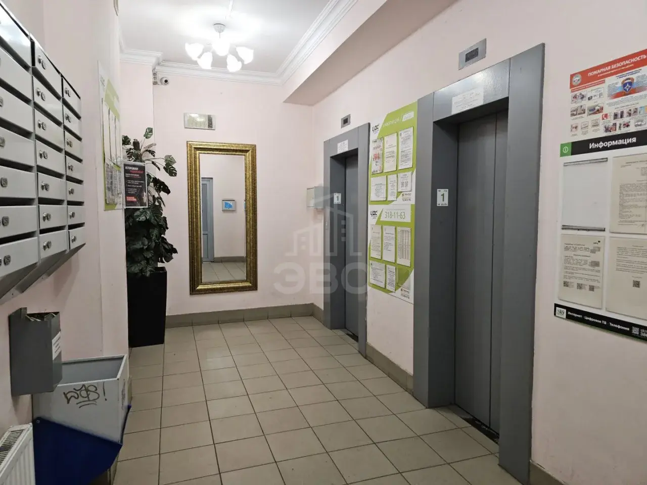 двухкомнатная квартира в Санкт-Петербурге по адресу: Юрия Гагарина проспект, 14, к 6