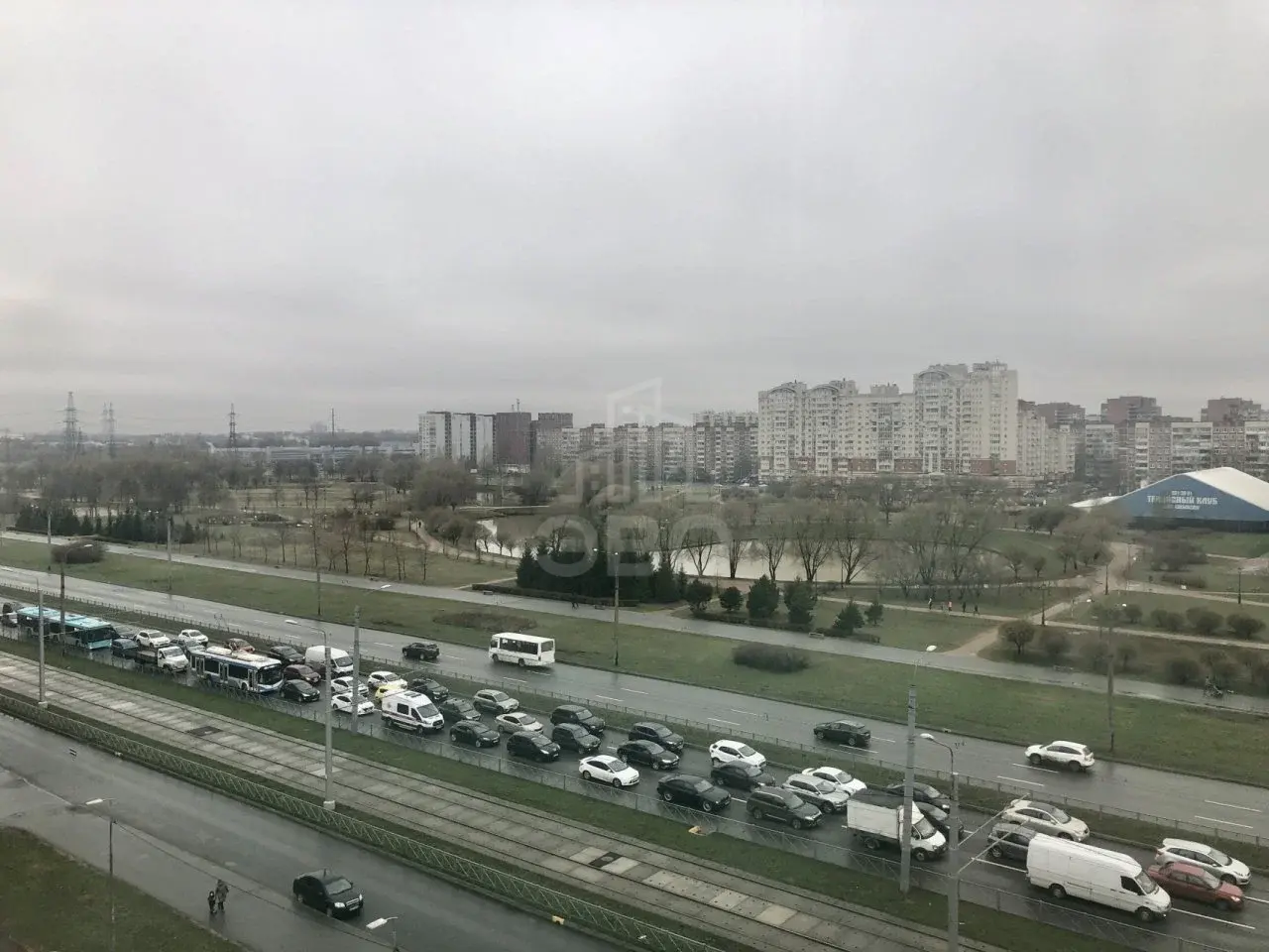 однокомнатная квартира в Санкт-Петербурге по адресу: Косыгина проспект, 17, к 1