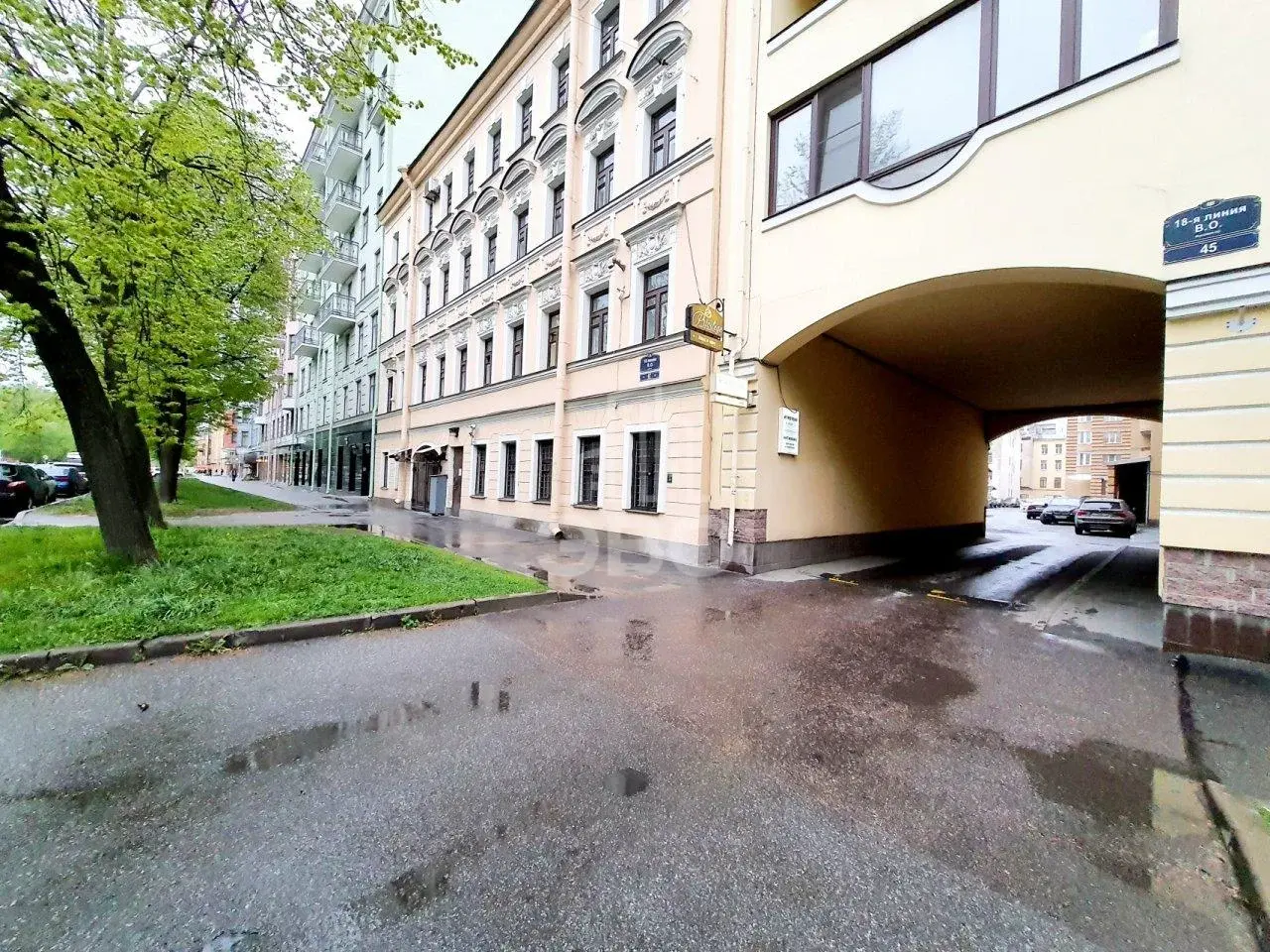 однокомнатная квартира в Санкт-Петербурге по адресу: 18-я В.О. линия, 45