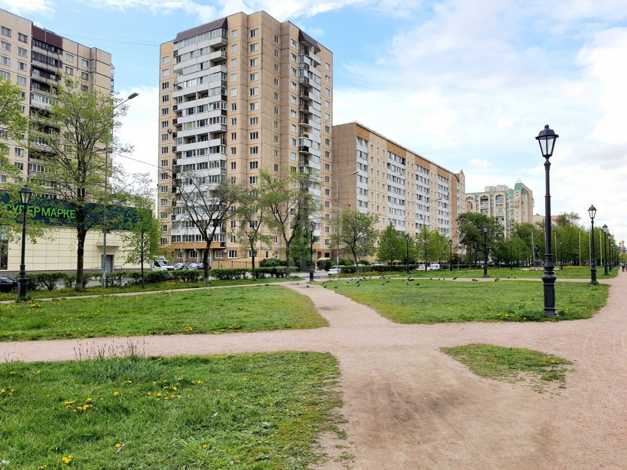 однокомнатная квартира в Санкт-Петербурге по адресу: Прибрежная ул., 9, к 1