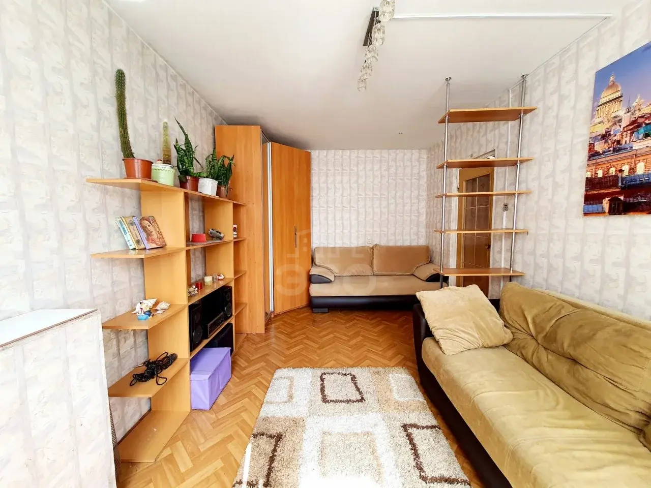 однокомнатная квартира в Санкт-Петербурге по адресу: Загребский б-р., 7, к 1