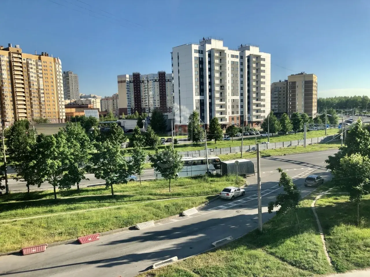 двухкомнатная квартира в Санкт-Петербурге по адресу: Богатырский проспект, 61, к 1, литера А