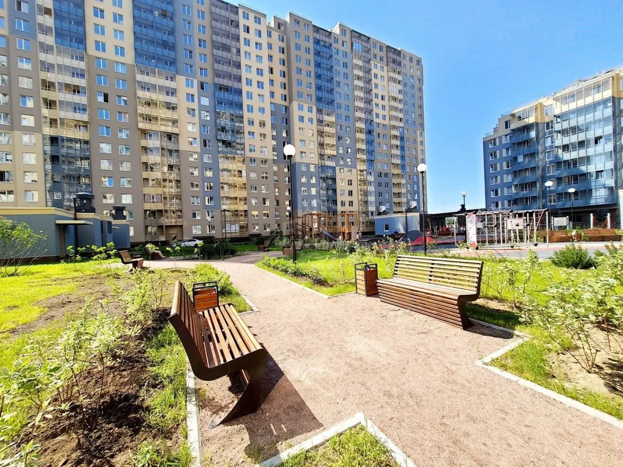 однокомнатная квартира в Санкт-Петербурге по адресу: Арцеуловская аллея, 21, к 1