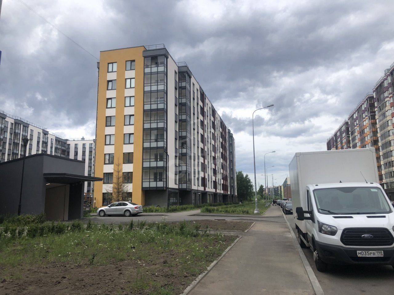 однокомнатная квартира в Санкт-Петербурге по адресу: Генерала Кравченко ул., 3, к 1