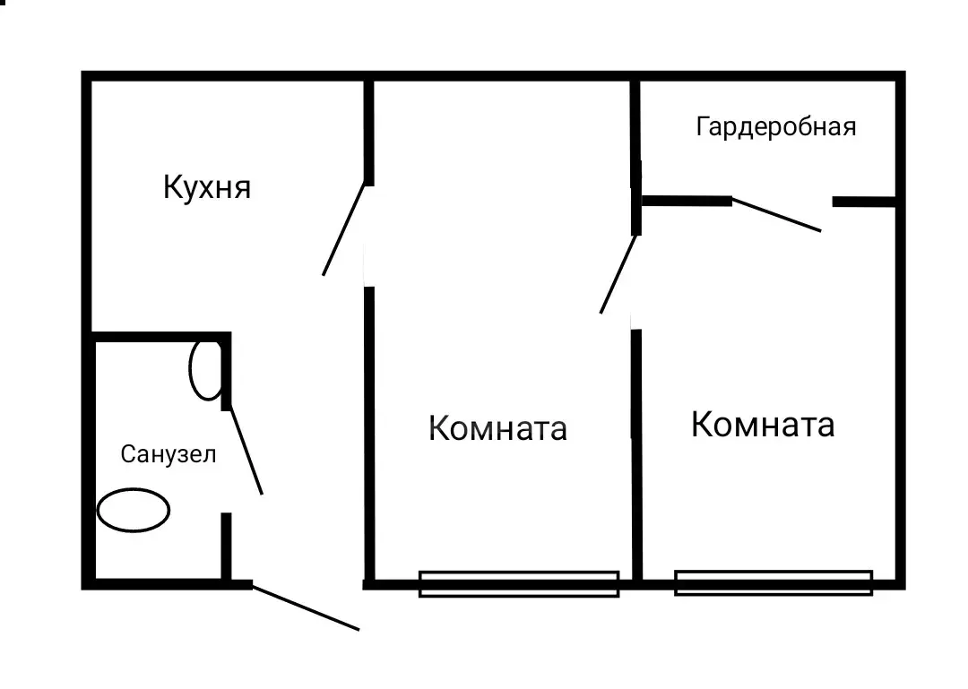 двухкомнатная квартира в Санкт-Петербурге по адресу: Гороховая ул., 34