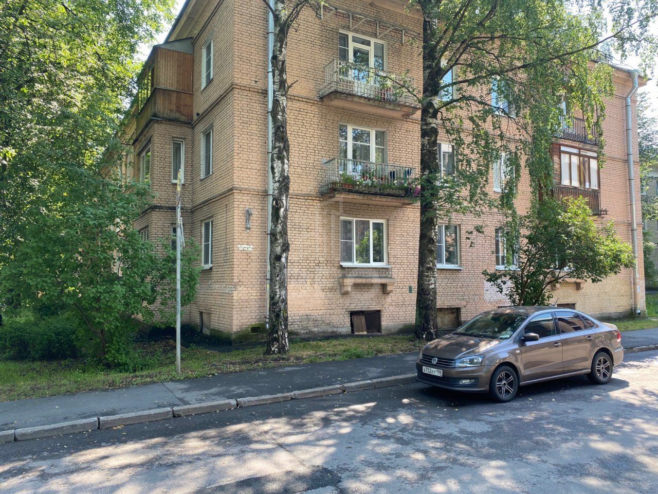 двухкомнатная квартира в Санкт-Петербурге по адресу: Песчаный пер., 1/8, литера А