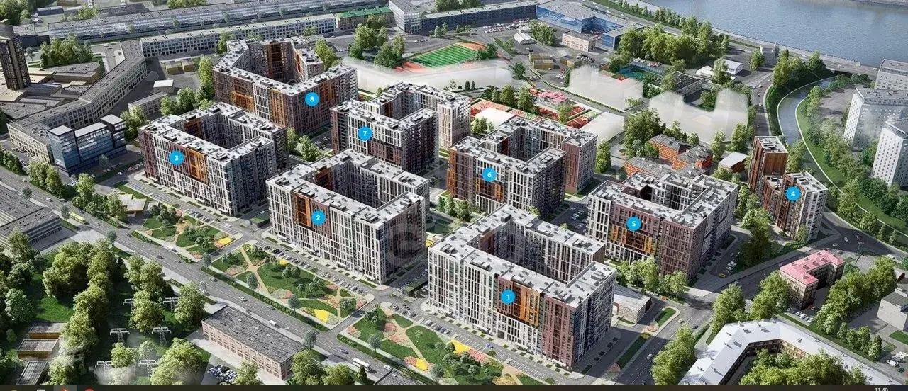 однокомнатная квартира в Санкт-Петербурге по адресу: Красногвардейский пер., к 2