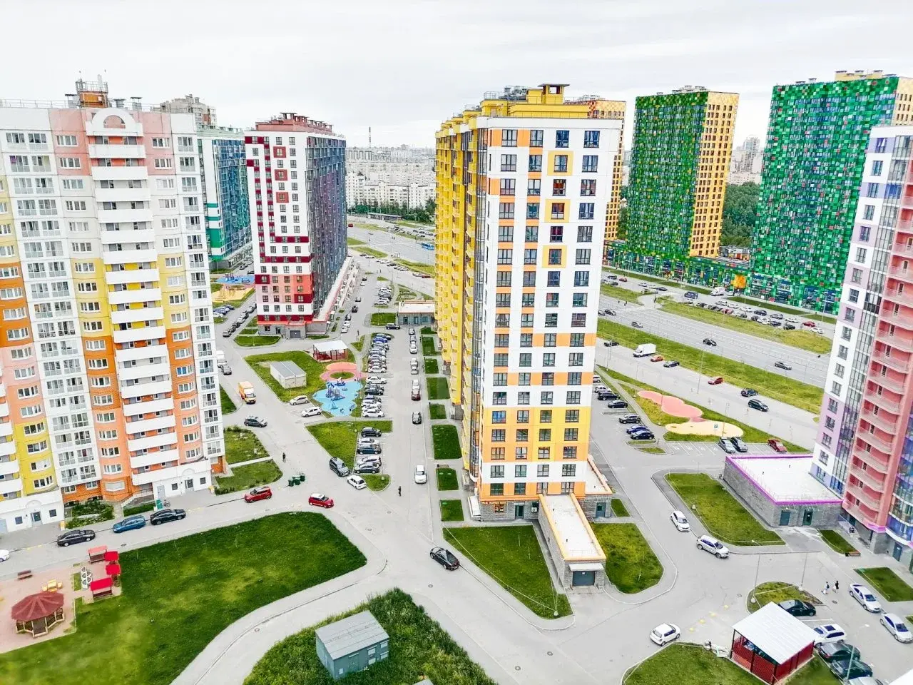 однокомнатная квартира в Санкт-Петербурге по адресу: Глухарская ул., 27, к 1, литера А