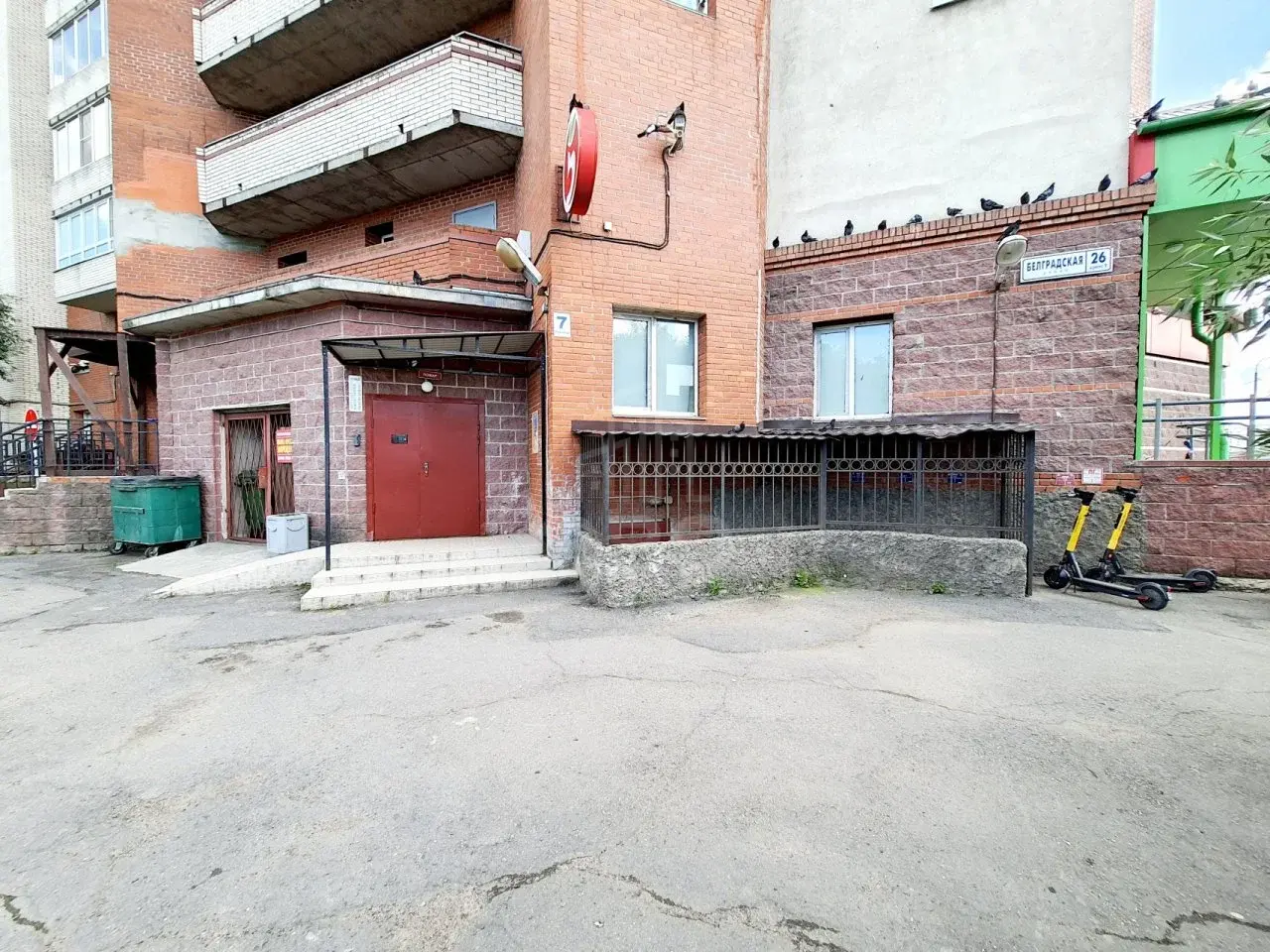 двухкомнатная квартира в Санкт-Петербурге по адресу: Белградская ул., 26, к 9