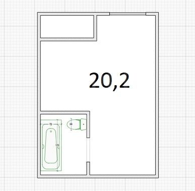 однокомнатная квартира в Санкт-Петербурге по адресу: Парковая ул., 20, к 3, литера 8