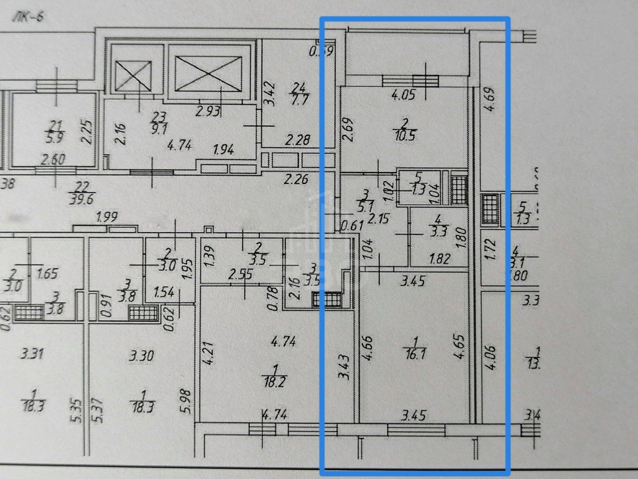 однокомнатная квартира в Санкт-Петербурге по адресу: Плесецкая ул., 16