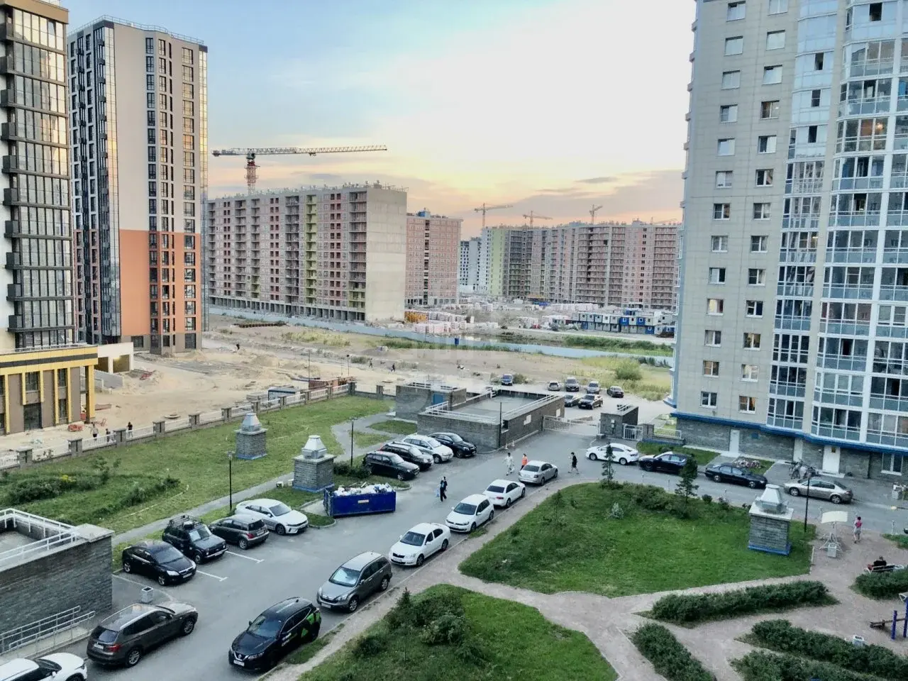 однокомнатная квартира в Санкт-Петербурге по адресу: Александра Грина б-р., 2, к 1