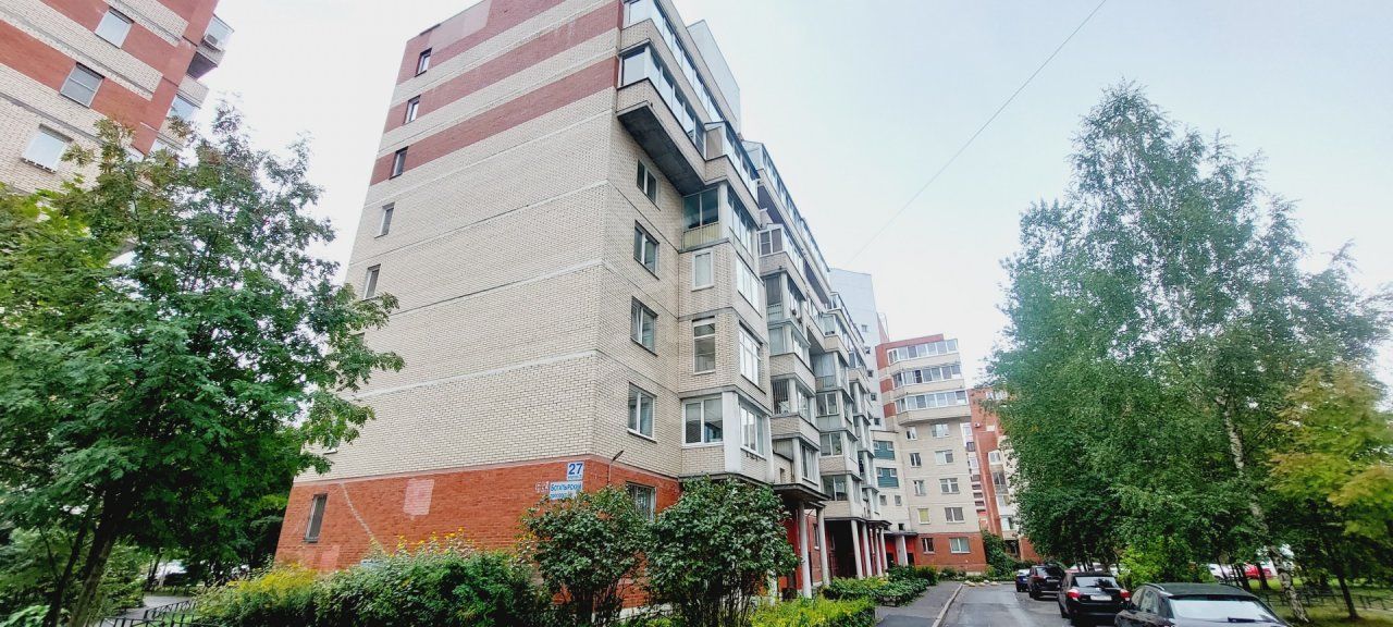 двухкомнатная квартира в Санкт-Петербурге по адресу: Богатырский проспект, 27, к 3, литера А