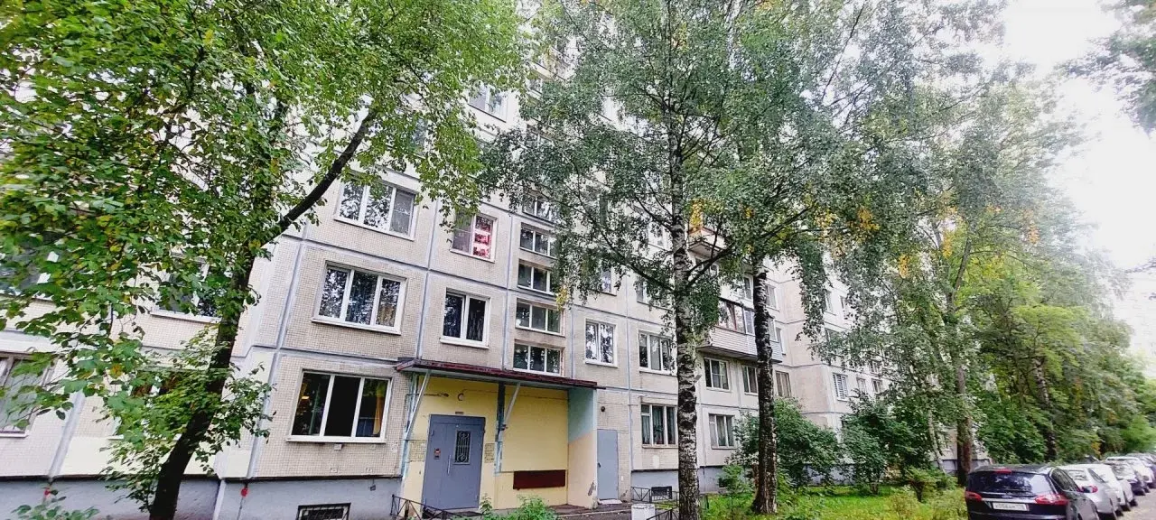 двухкомнатная квартира в Санкт-Петербурге по адресу: Вавиловых ул., 8, к 1, литера А