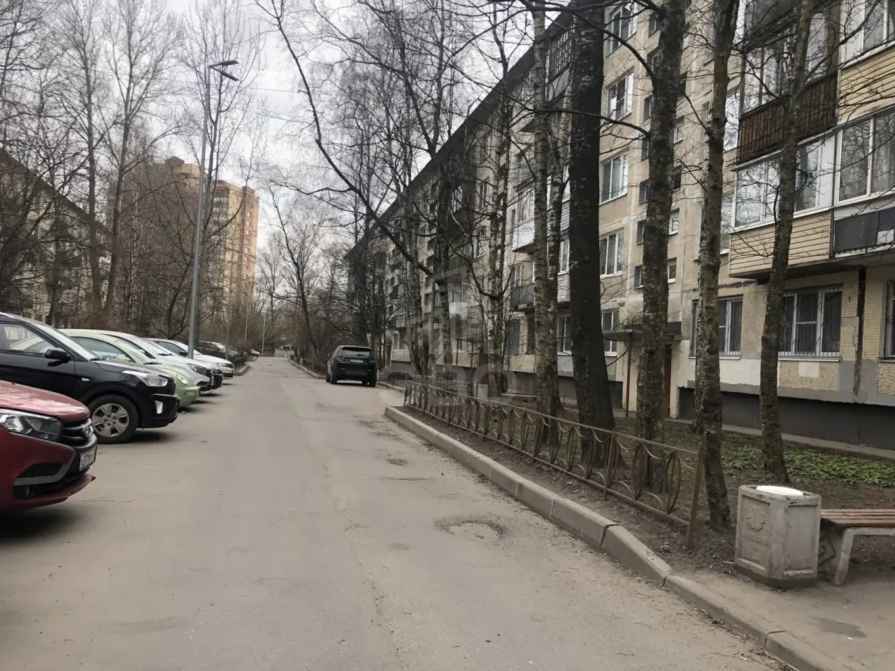 двухкомнатная квартира в Санкт-Петербурге по адресу: Славы проспект, 25