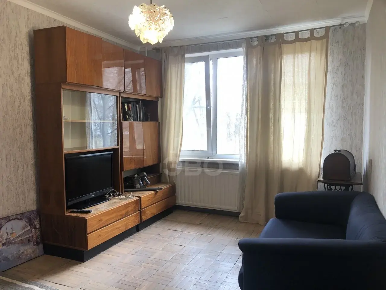 двухкомнатная квартира в Санкт-Петербурге по адресу: Славы проспект, 25