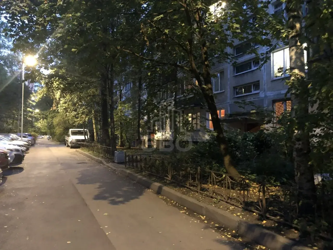 двухкомнатная квартира в Санкт-Петербурге по адресу: Славы проспект, 25