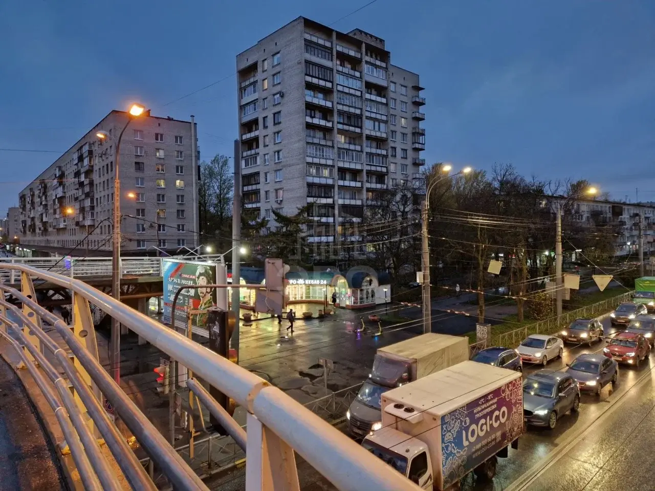 двухкомнатная квартира в Санкт-Петербурге по адресу: Будапештская ул., 41, литера А