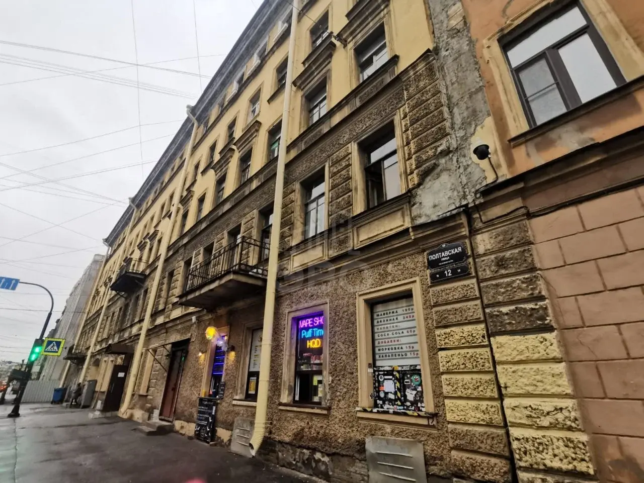двухкомнатная квартира в Санкт-Петербурге по адресу: Полтавская ул., 12