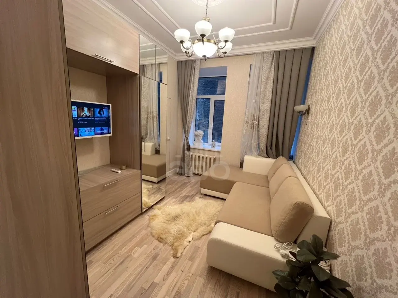 двухкомнатная квартира в Санкт-Петербурге по адресу: Тюшина ул., 10