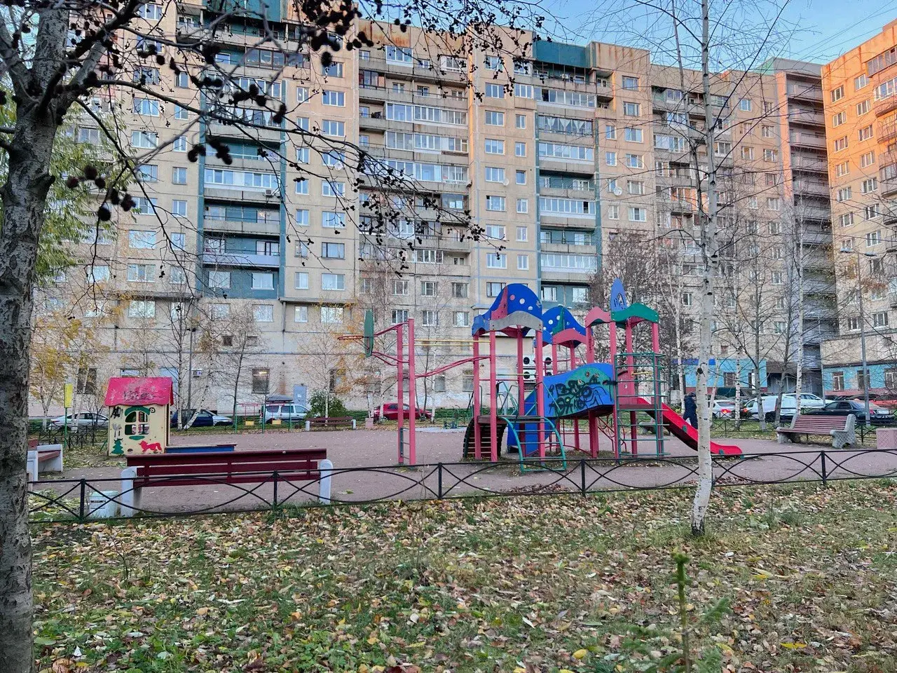 двухкомнатная квартира в Санкт-Петербурге по адресу: Ударников проспект, 21, к 2, литера А