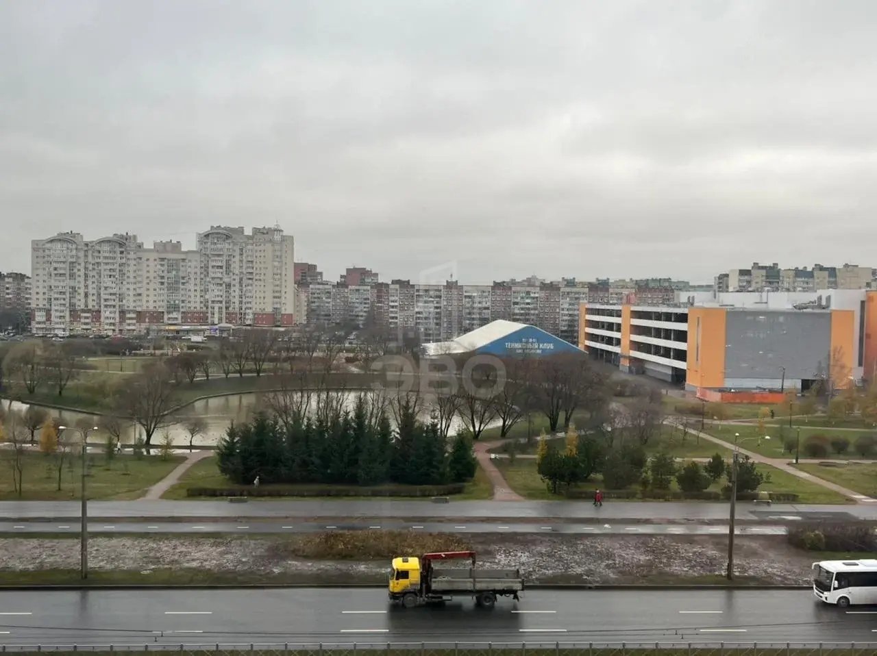 двухкомнатная квартира в Санкт-Петербурге по адресу: Косыгина проспект, 15