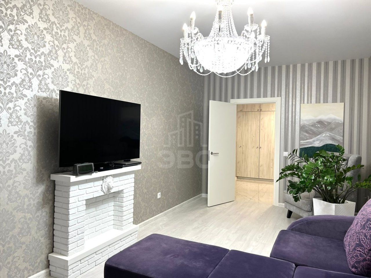 двухкомнатная квартира в Санкт-Петербурге по адресу: Маршала Блюхера проспект, 9, к 1