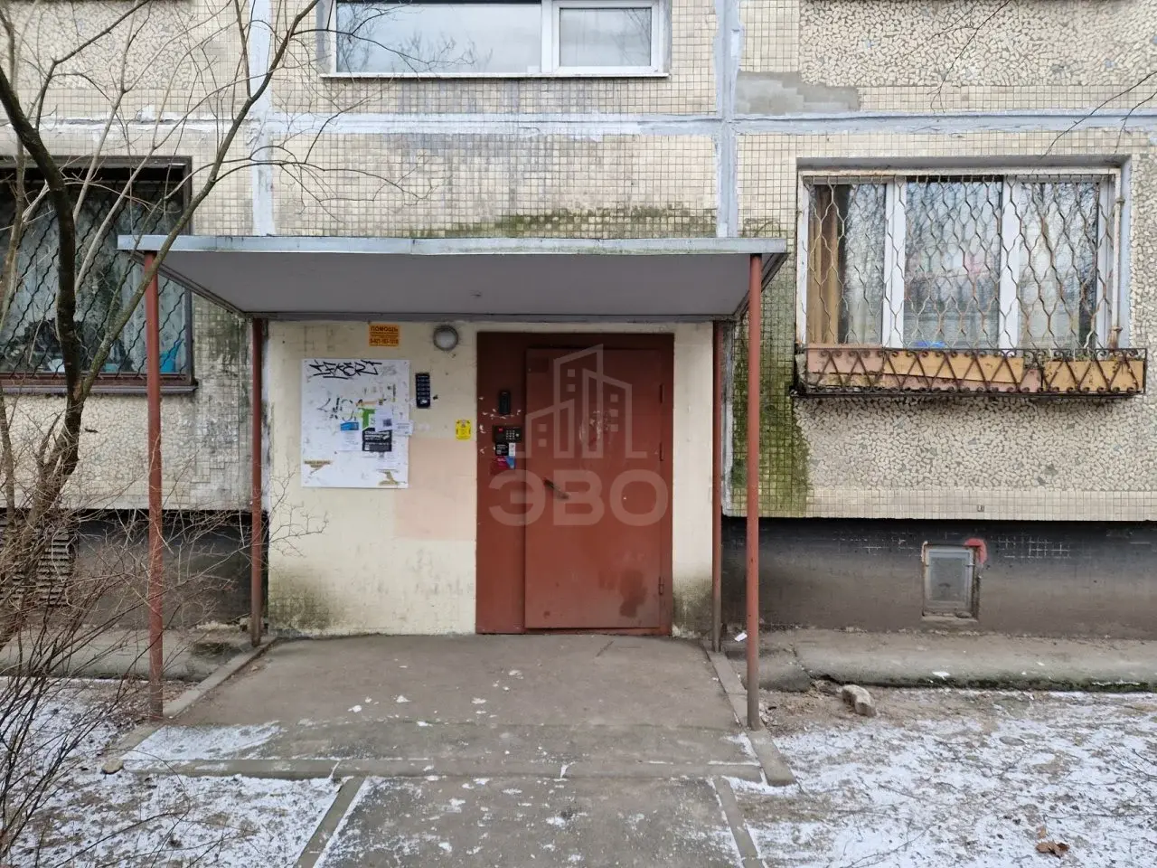 двухкомнатная квартира в Санкт-Петербурге по адресу: Славы проспект, 27