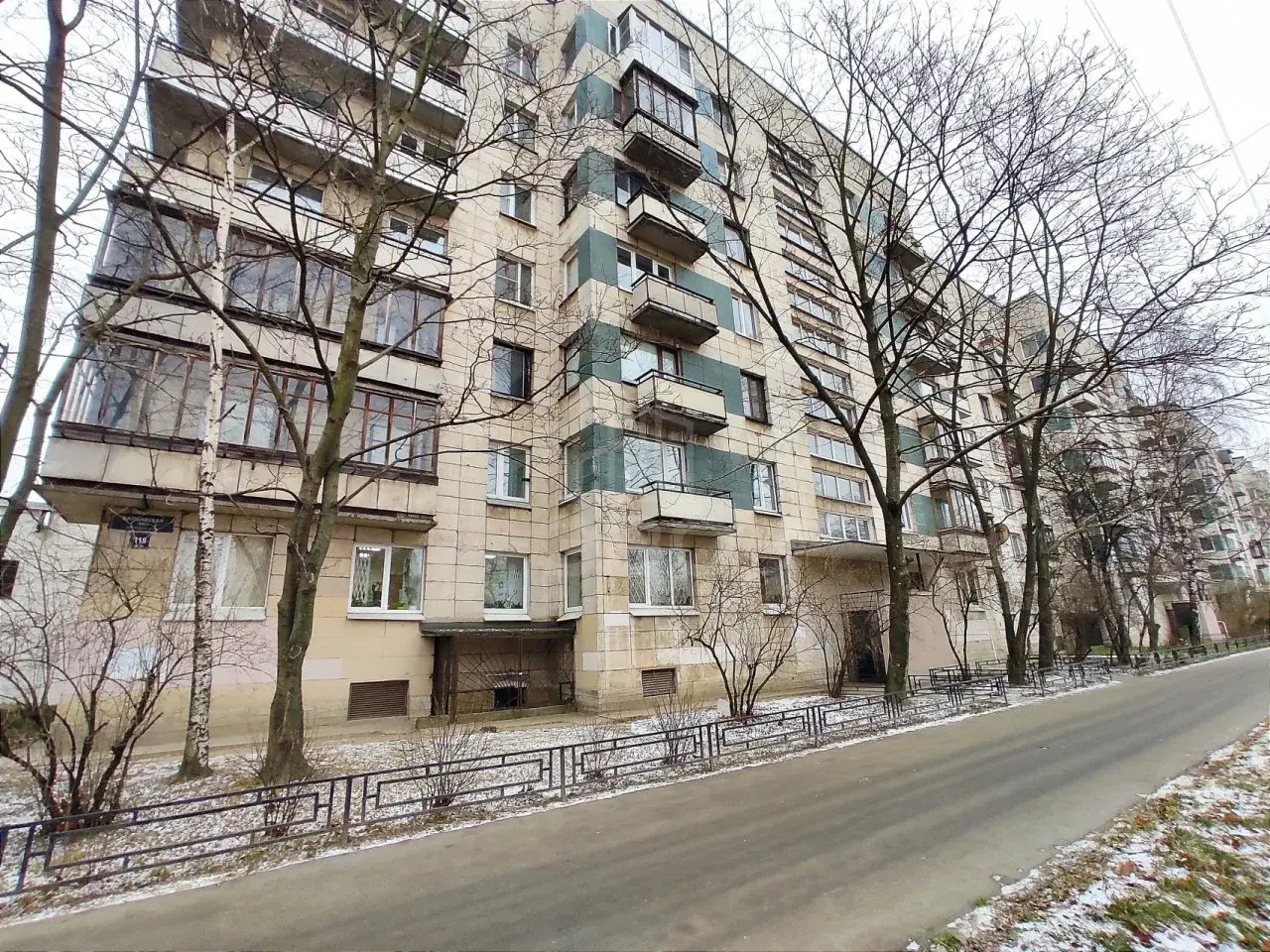 двухкомнатная квартира в Санкт-Петербурге по адресу: Варшавская ул., 118