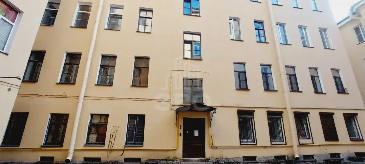 двухкомнатная квартира в Санкт-Петербурге по адресу: Дегтярная ул., 9