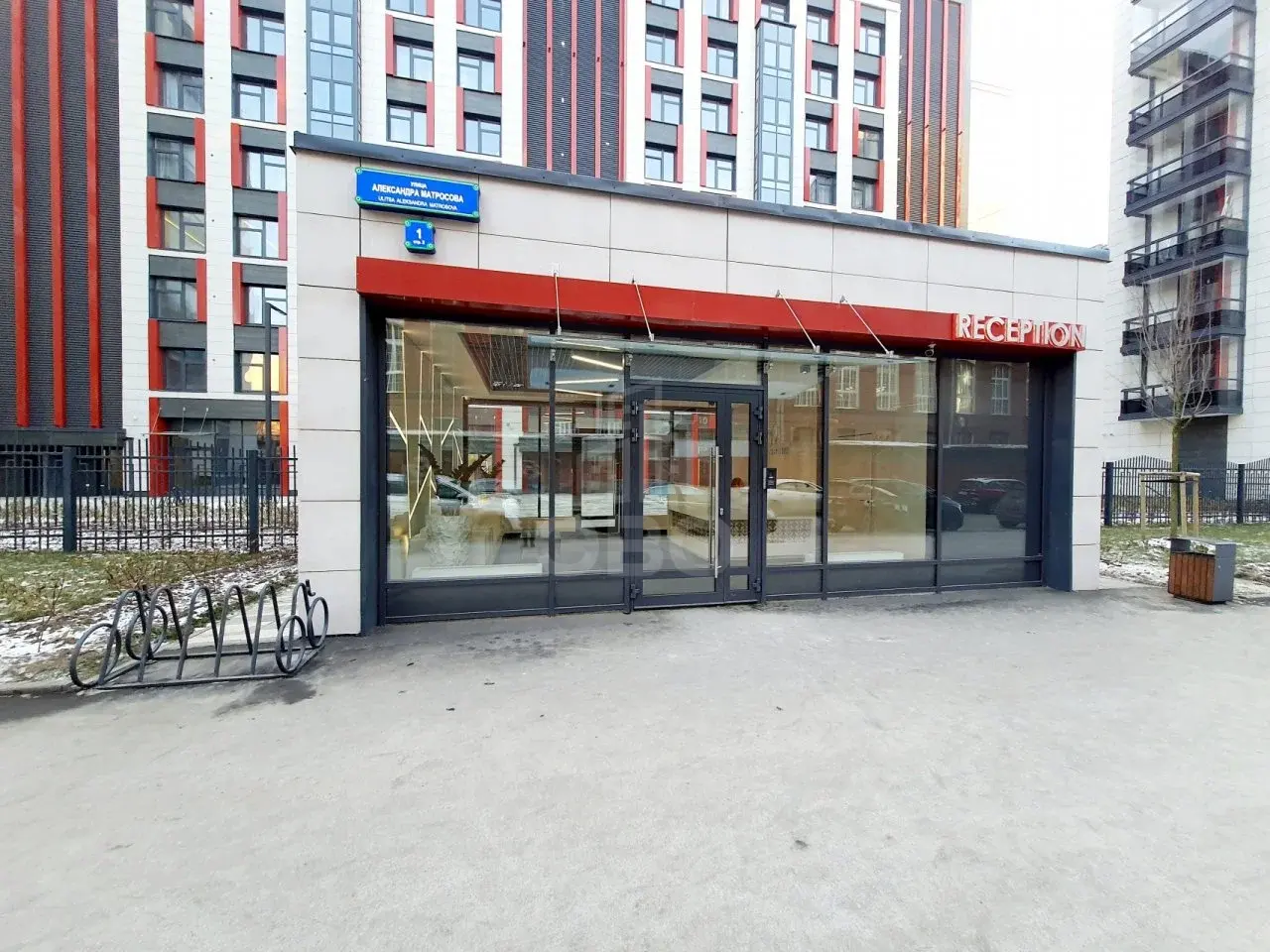 однокомнатная квартира в Санкт-Петербурге по адресу: Александра Матросова ул., 1, к 1