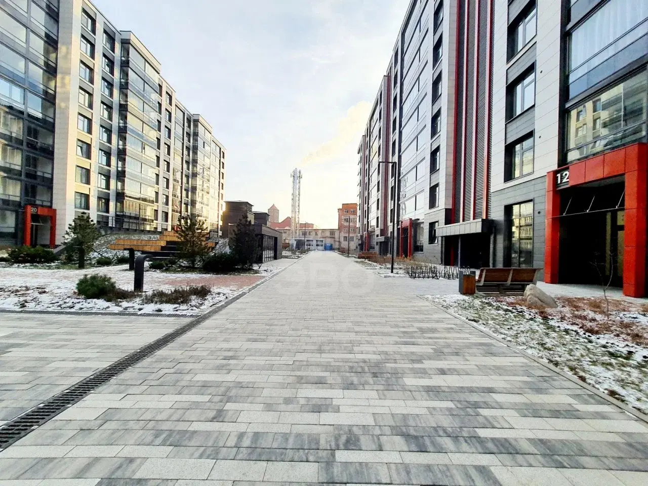 однокомнатная квартира в Санкт-Петербурге по адресу: Александра Матросова ул., 1, к 1