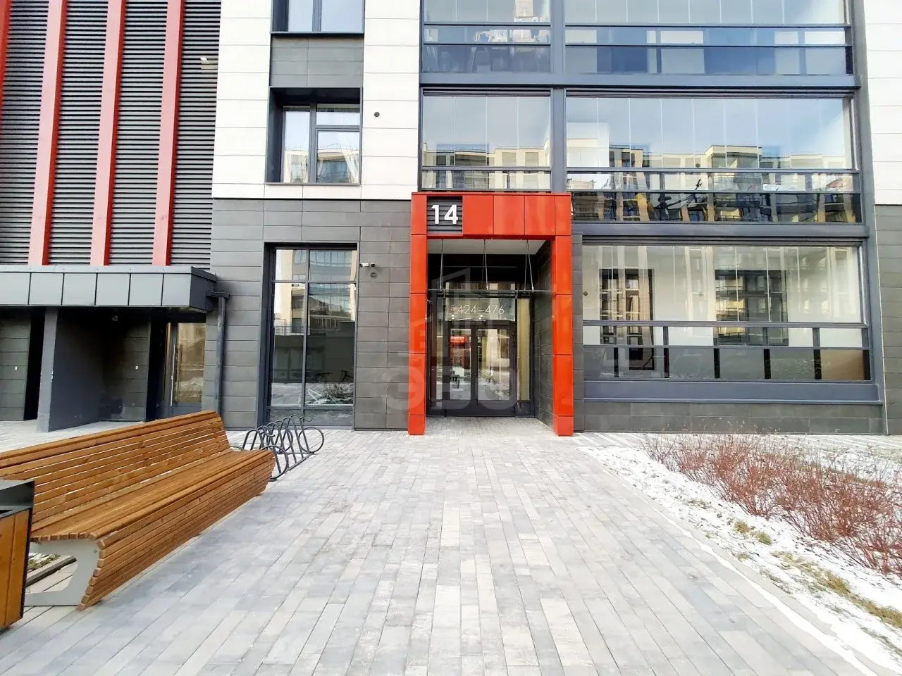 однокомнатная квартира в Санкт-Петербурге по адресу: Александра Матросова ул., 1, к 1