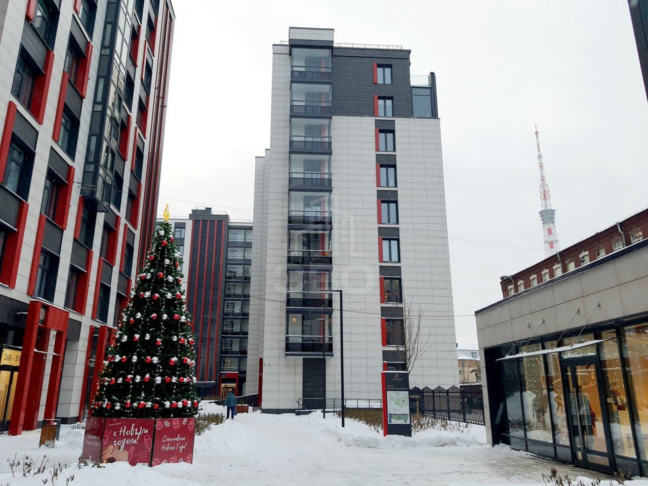 однокомнатная квартира в Санкт-Петербурге по адресу: Александра Матросова ул., 1, к 1